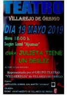 El grupo de teatro aficionado 'Villarregia' de Villarejo de Órbigo representará la obra 'Julieta tiene un desliz'
