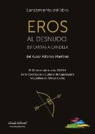 Cartel de la presentación del libro 'Eros al desnudo' de Alfonso Martínez
