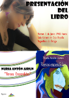 Cartel anunciador del acto de Nuria Antón en Veguellina de Órbigo.