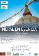 Cartel de la exposición 'Nepal en esencia'.